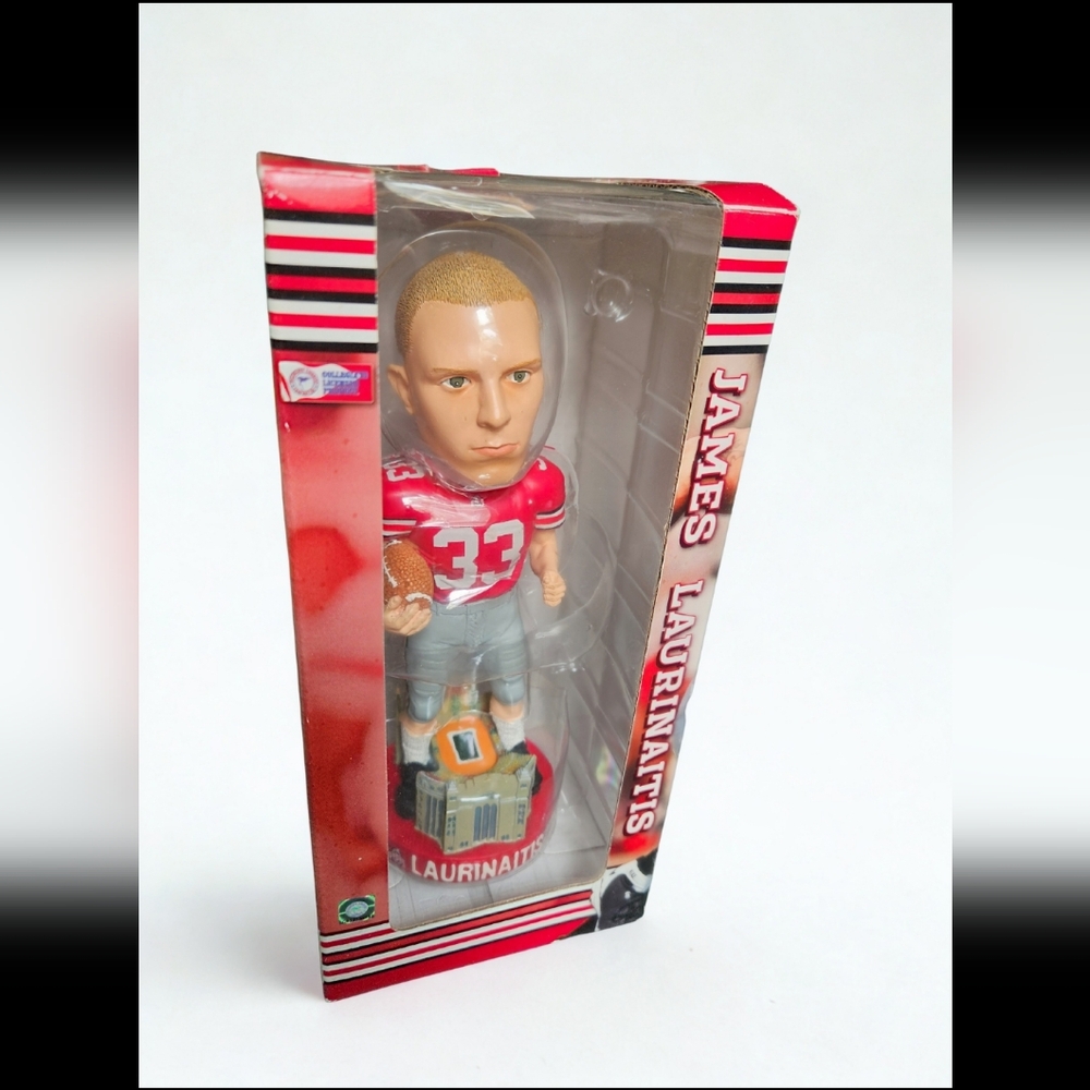 James Laurinaitis Ohio State Bobblehead | 2008 Forever Collectibles